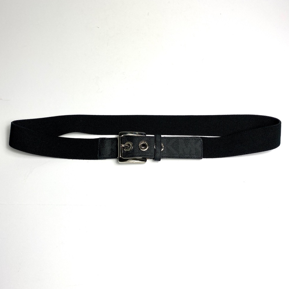 Michael Michael Kors Black Silver Belt Women’s Size Large